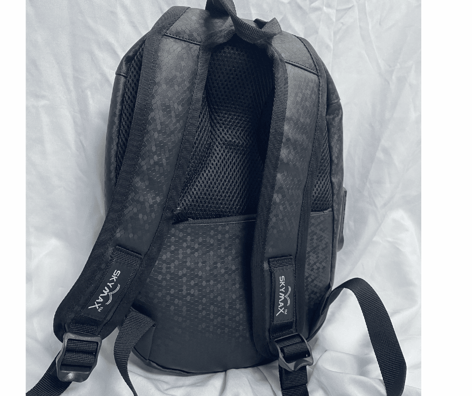 black gsxr 3d motorcycle backpack