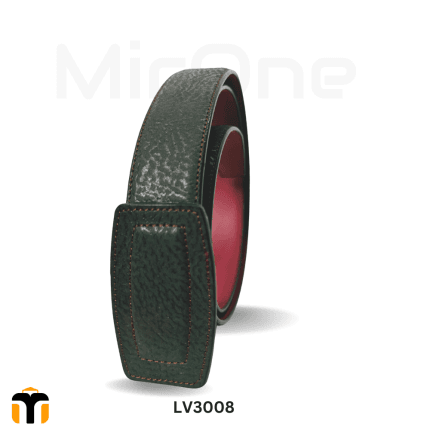 loewe monogram leather belt lv3008
