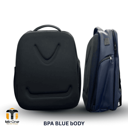 blue water resistant laptop backpack