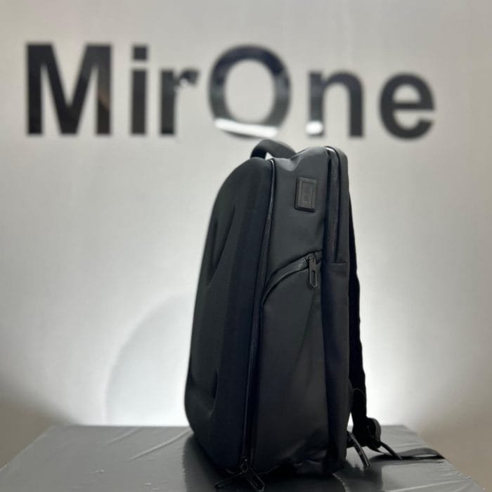 bpa blue water-resistant backpack