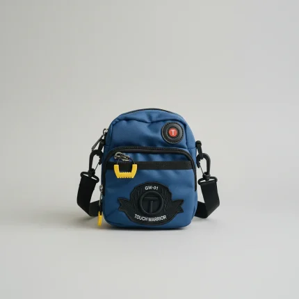 mini warrior cb550 blue cell phone bag
